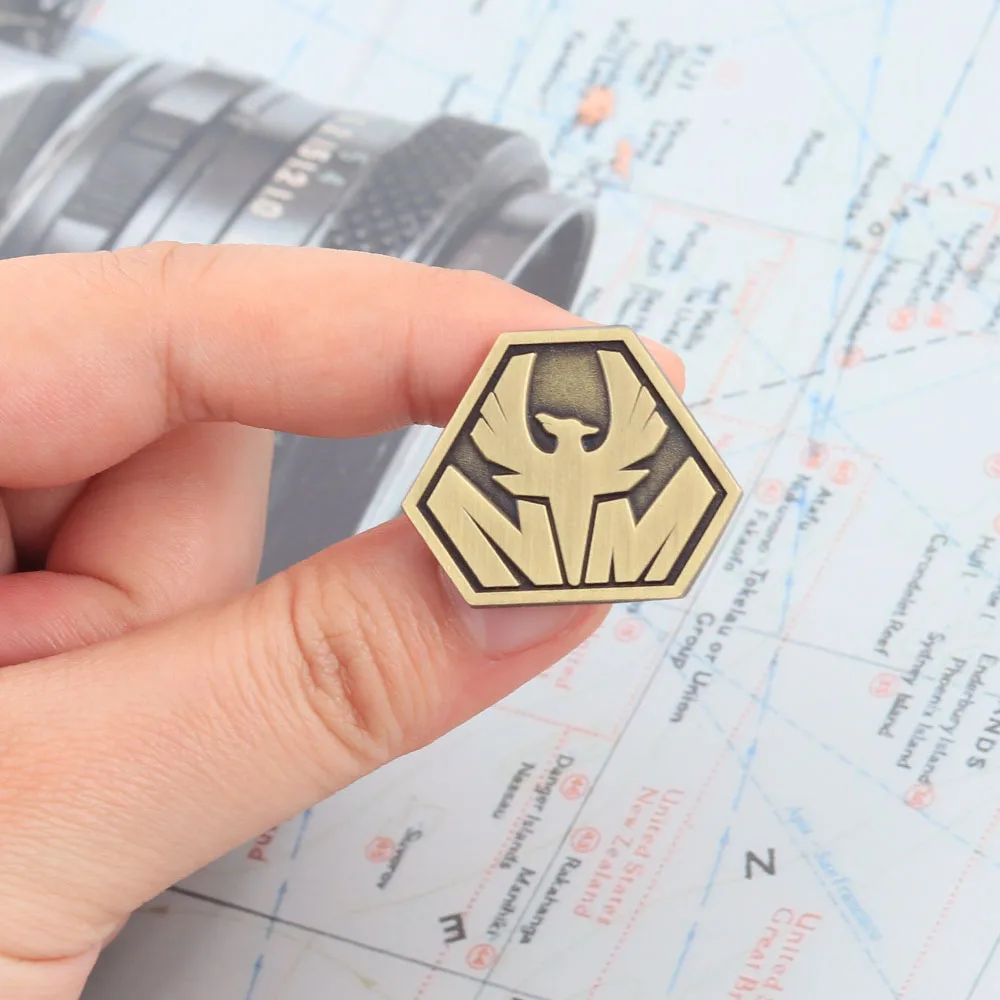 Nantianmen-Projekt Emaille-Anstecknadel, chinesisches Sci-Fi-Luanniao-Astronautenflugzeug-Logo, Brosche, Sammlerstück für Luftfahrtfans, Schmuck, Abzeichen, Geschenk – Detail 6