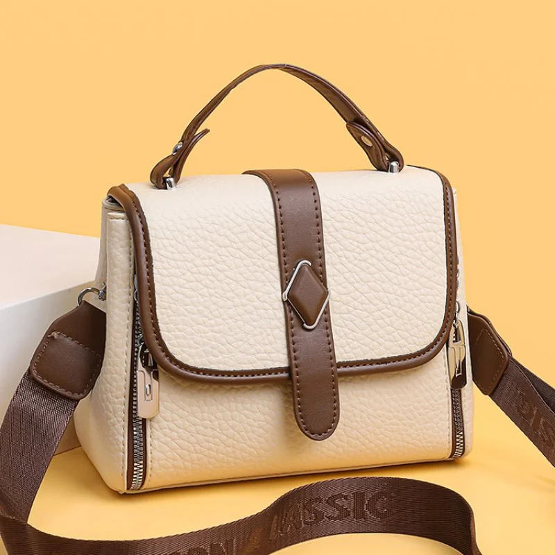 

Popular Classic High-End Leather Women's Handbag Luxury Brand Elegant Trendy Design Vintage Commuter Daily Bag​