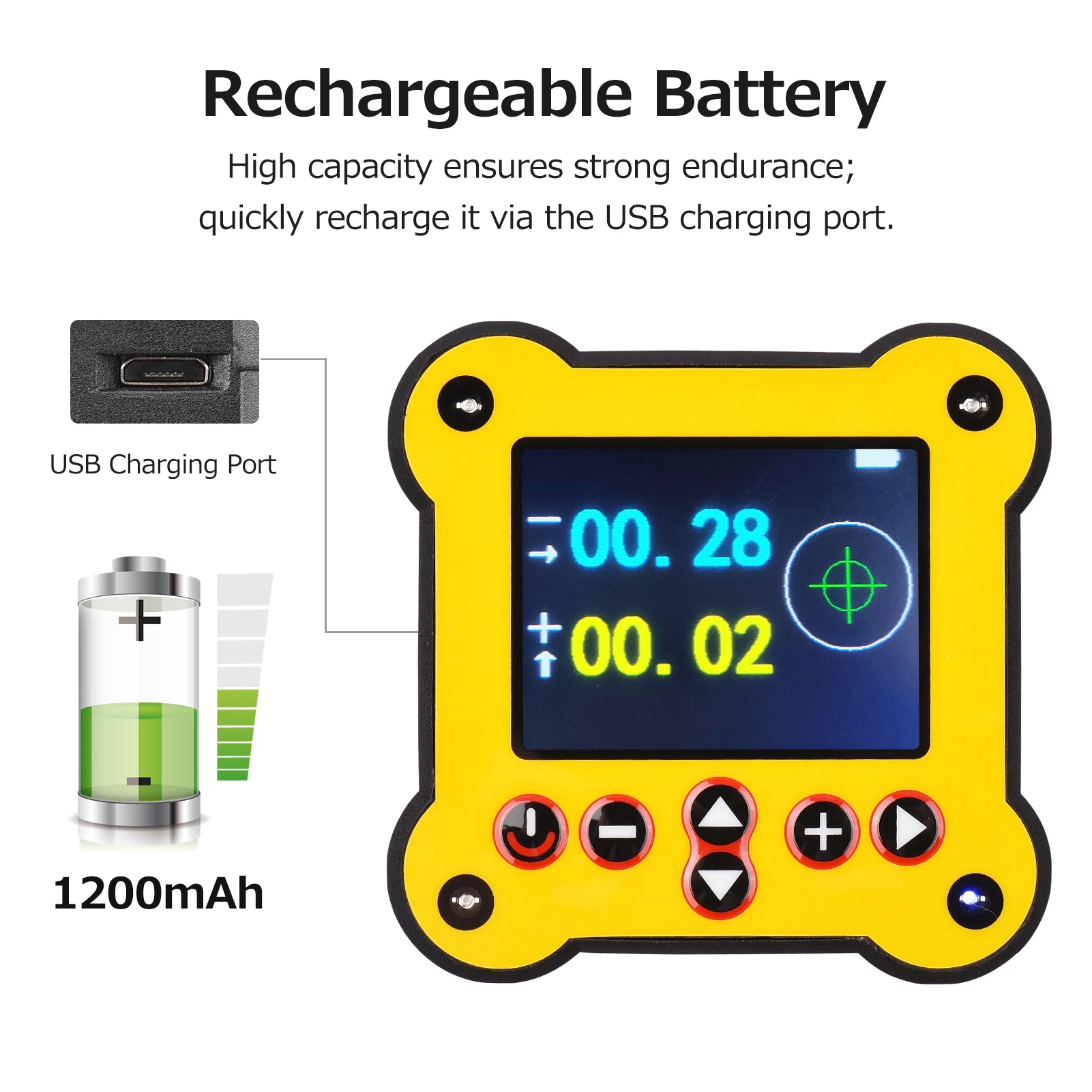 Dual Axis Digital Protractor Inclinometer Magnetic 0.02° Accuracy Angle Finder Level Box Woodworking Machinery Construction