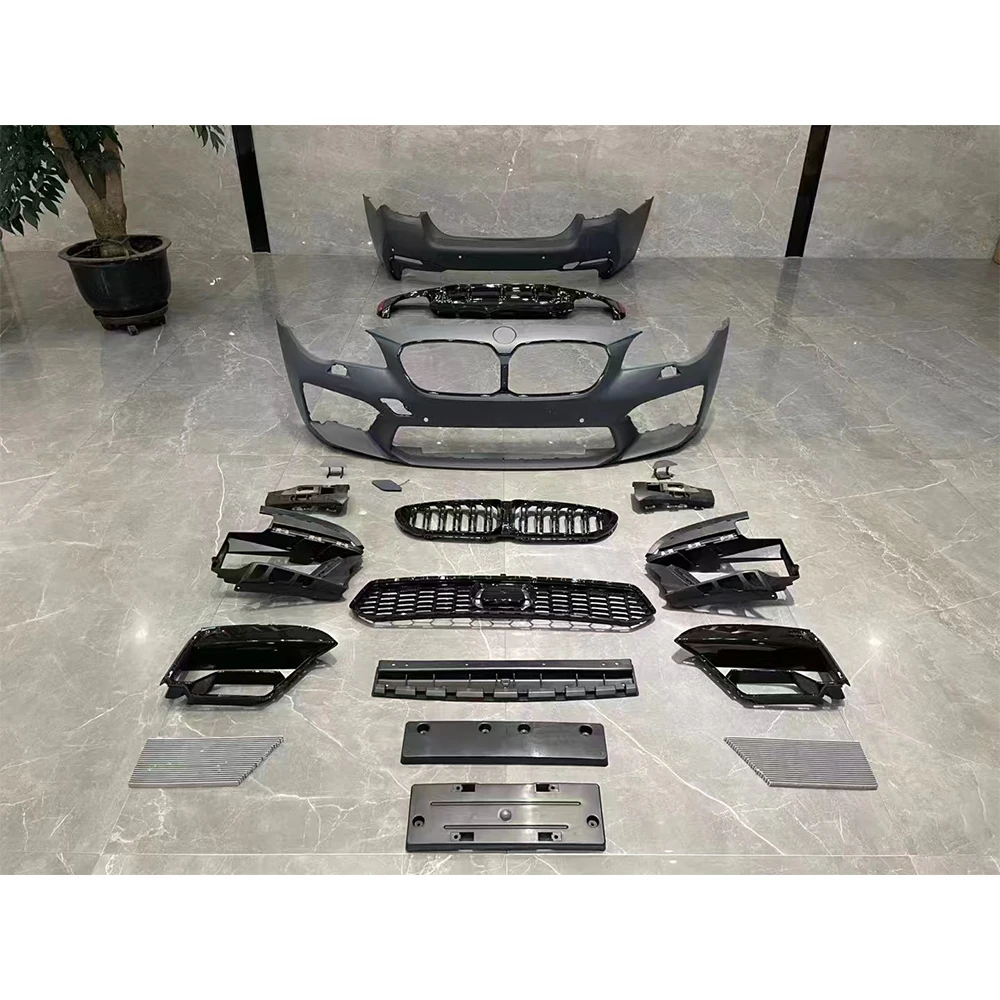

Dream Garage Factory Old To New F90 M Power Body Kit PP Plastic F10 Upgrade G30 No Light M5 Bodykit For 5 Series F10 2011-20
