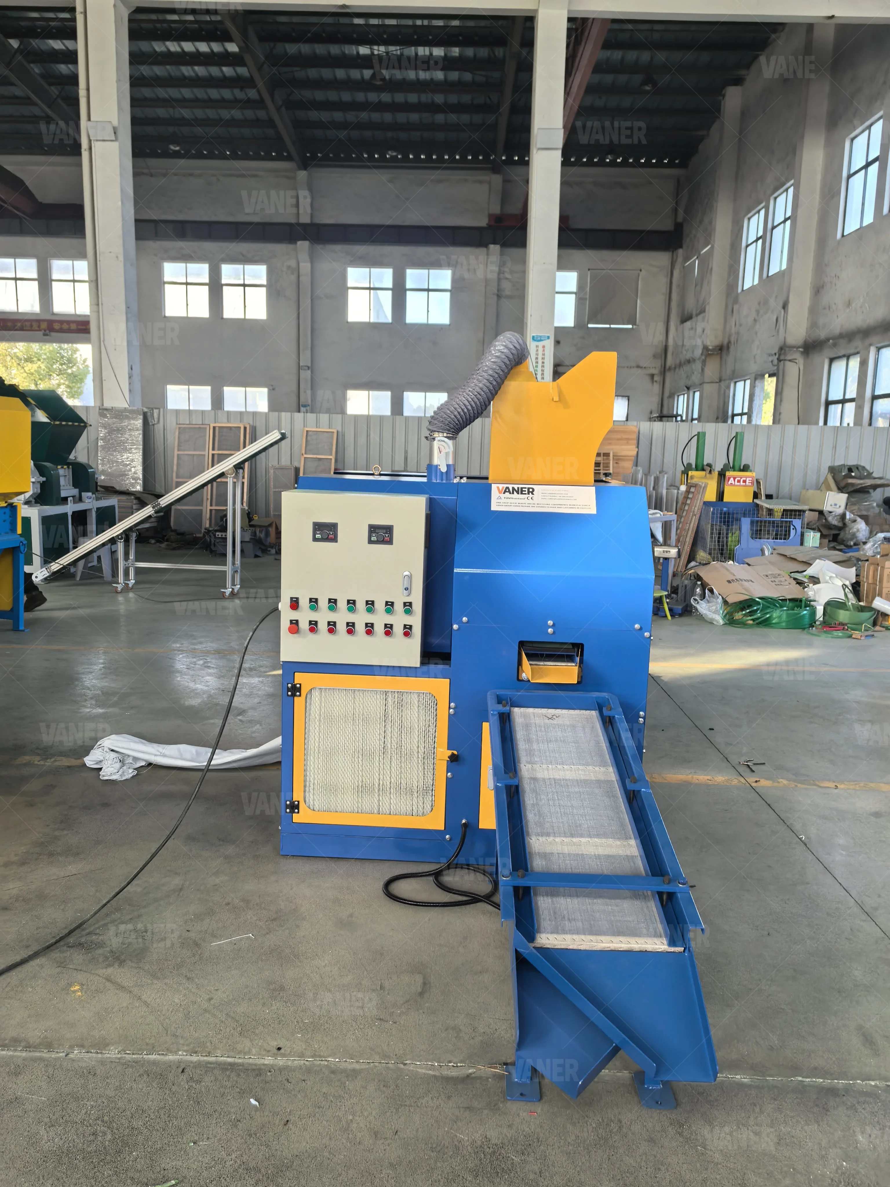 V-C06 الصين أفضل توريد الكابلات النحاسية البلاستيك فاصل الخردة كابل سلك المحبب آلة إعادة التدوير بسعر منخفض #2