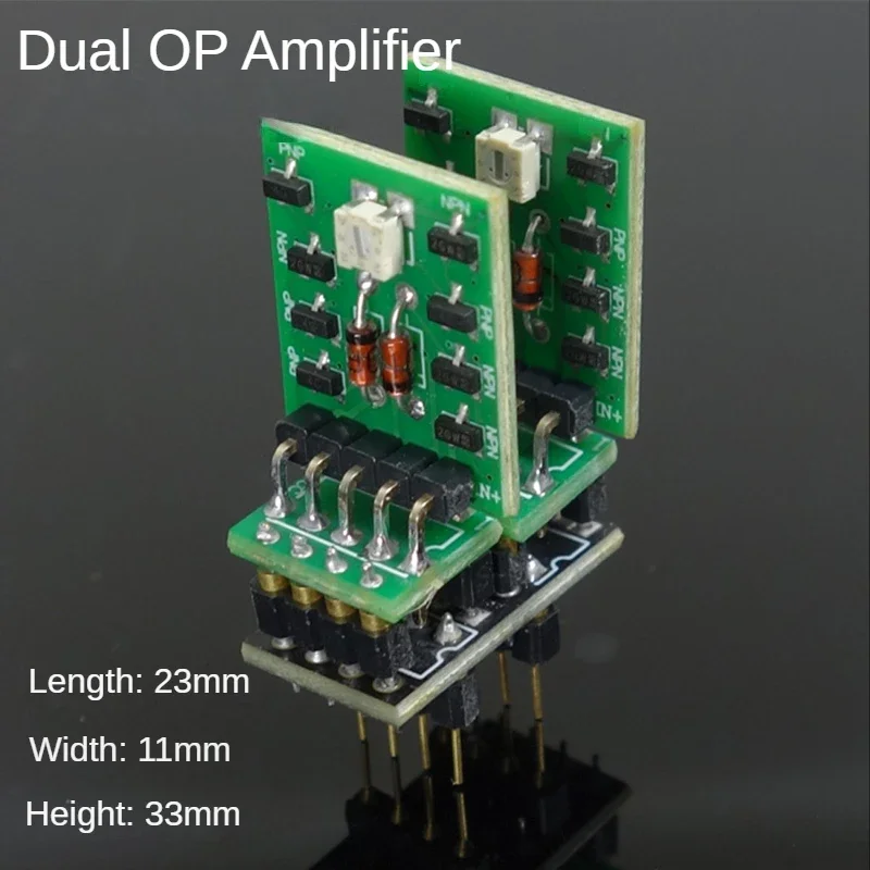 Nvarcher مزدوجة التفاضلية متناظرة تماما مكون منفصل المزدوج المرجع أمبير ترقية OPA2604 LME49720 ل مكبر للصوت DAC