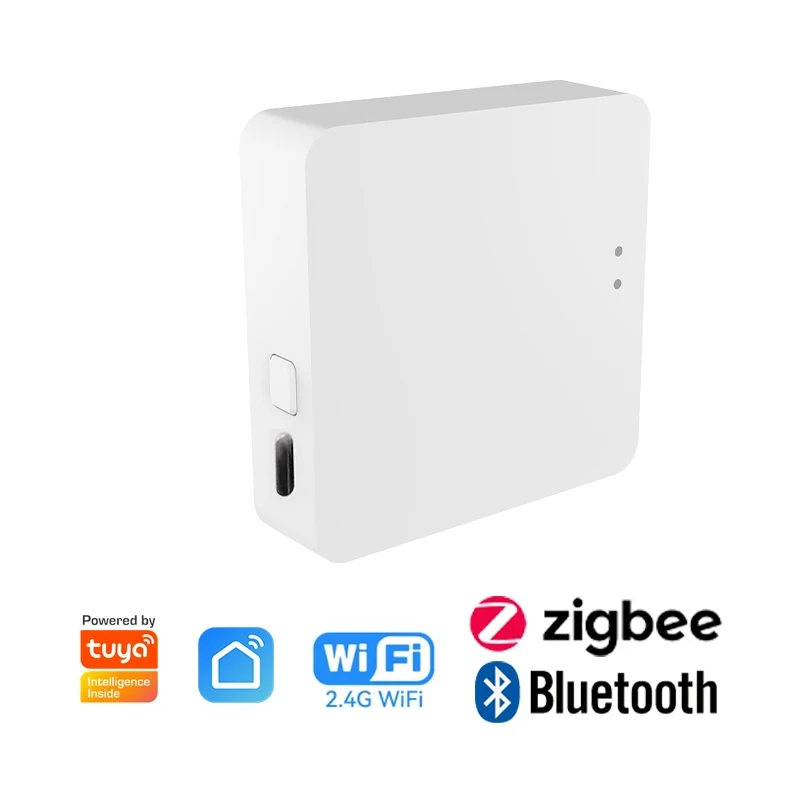 Tuya WIFI Smart Multi-Mode ZigBee Bluetooth Gateway Hub Wireless Intellect Home Appliances App Control Bridge Alexa Google Voice