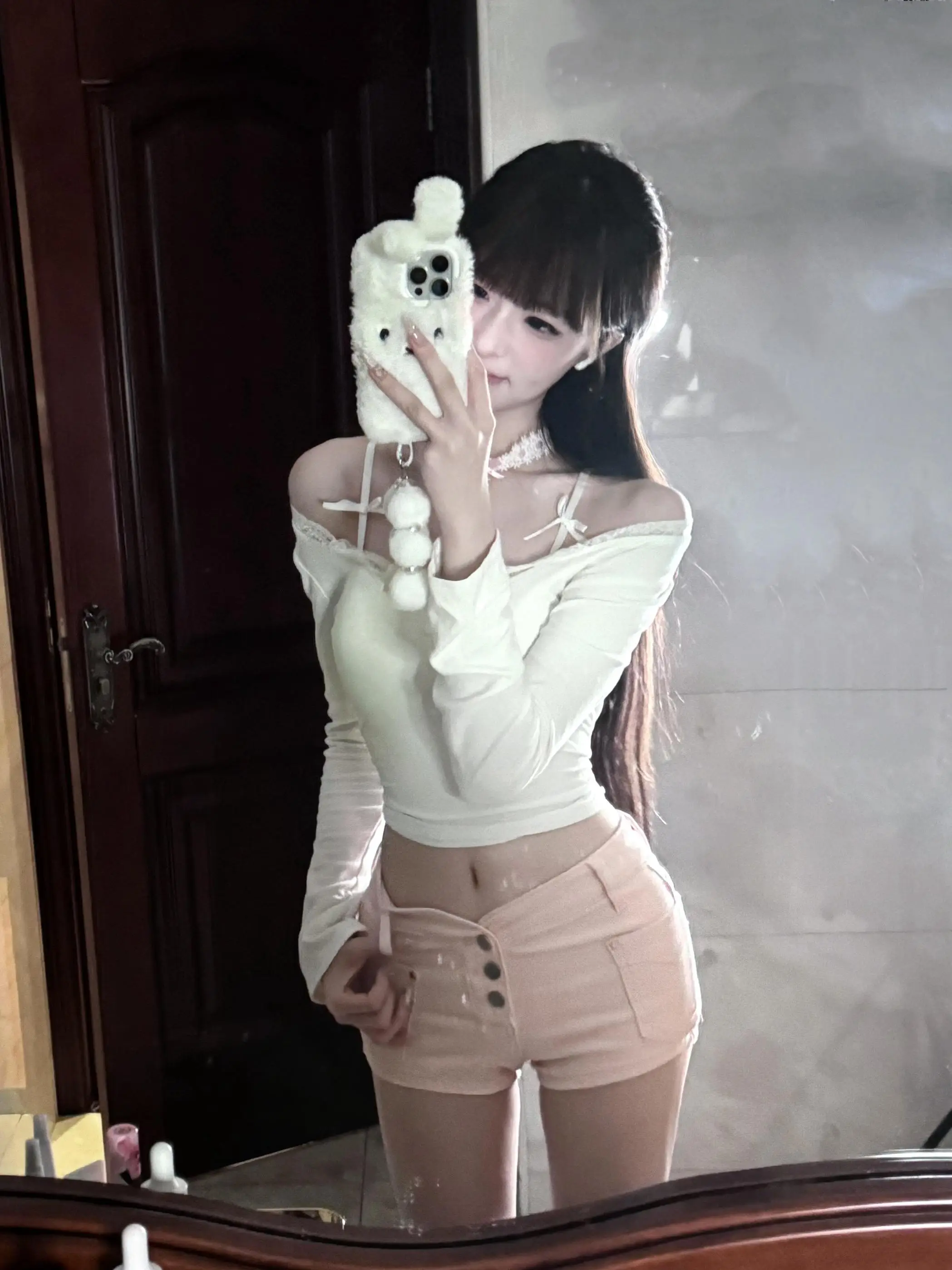 KING BRAND American Style Hot Girl Low Waist Single Button Denim Super Short Shorts Women Slimming Straight Leg Butt Lifting ...