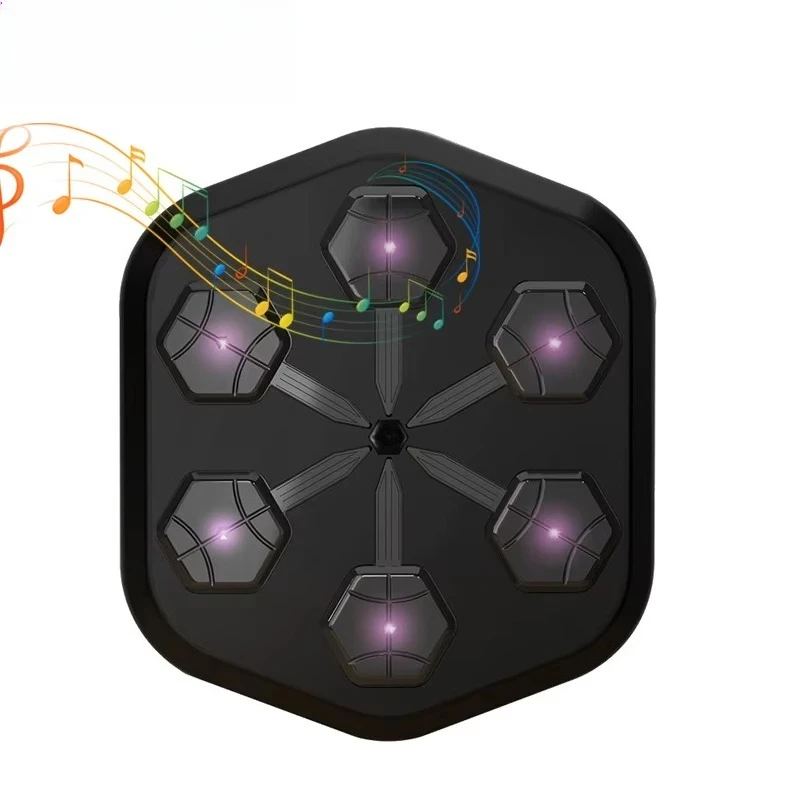 Topco high quality adult boxing wall target training music boxing target black and white intelligent music boxing machine