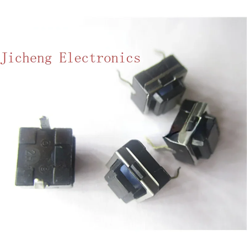 

10PCS In-line 2-pin Original Japanese Silent Conductive Silicone Touch Switch 6.6*6.3*5 Car Button