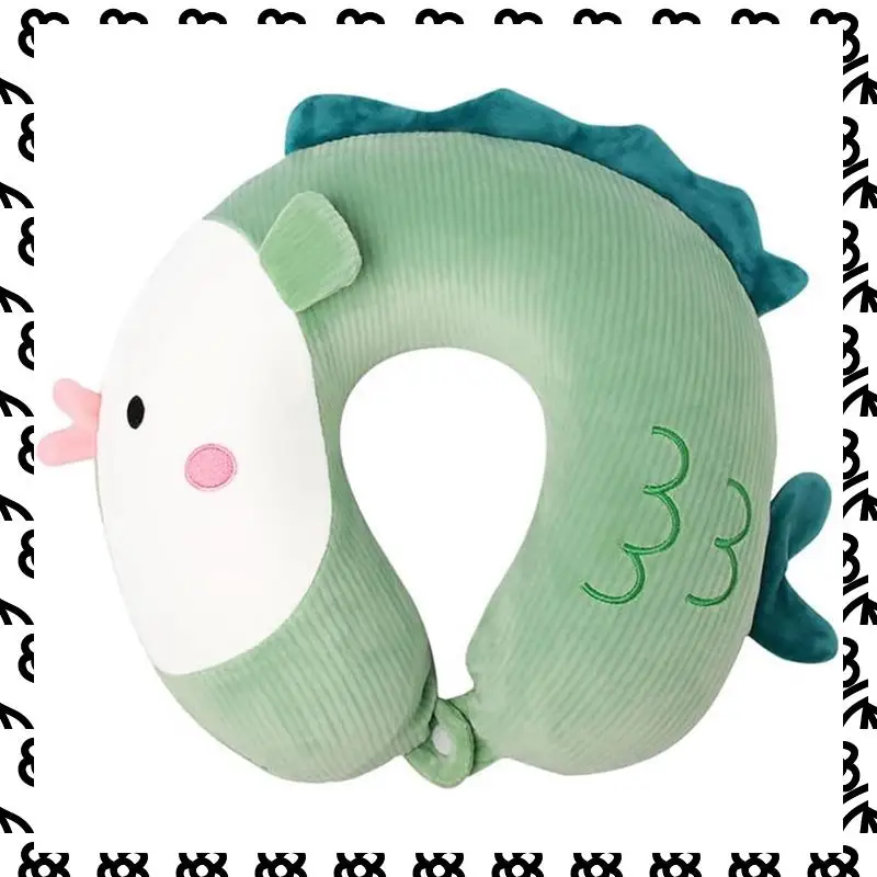 

A07I для детей, подушка для шеи для путешествий, милая подушка для шеи с героями мультфильмов для путешествий, подушка для самолета из пены с эффектом памяти