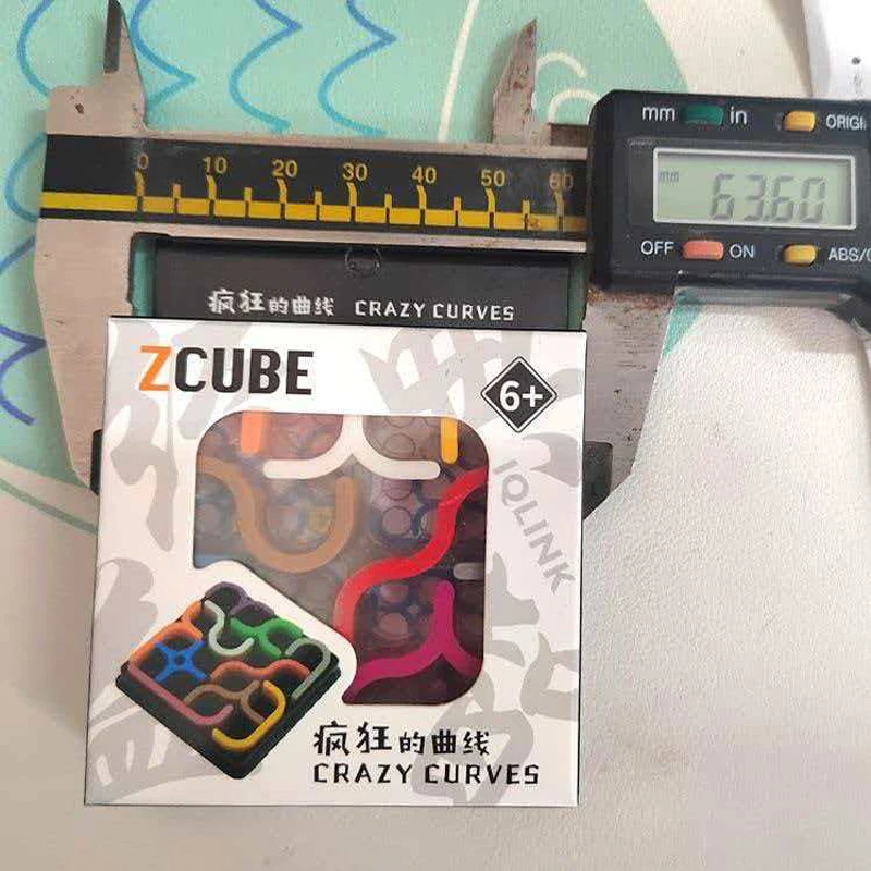 Creative Crazy Curves Puzzle Geometric Line Matrix IQ Challenges Logical Thinking Brain Teaser Toys For Kids Educational Fun view 5
