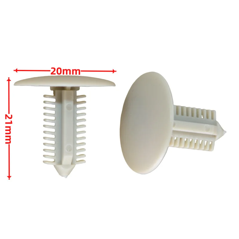 10-100X Car Interior Roof Headliner Ceiling Clips Rivet Trim Panel Retainer POM Fastener Fixing Screw Cap For Toyota Hiace RAV4