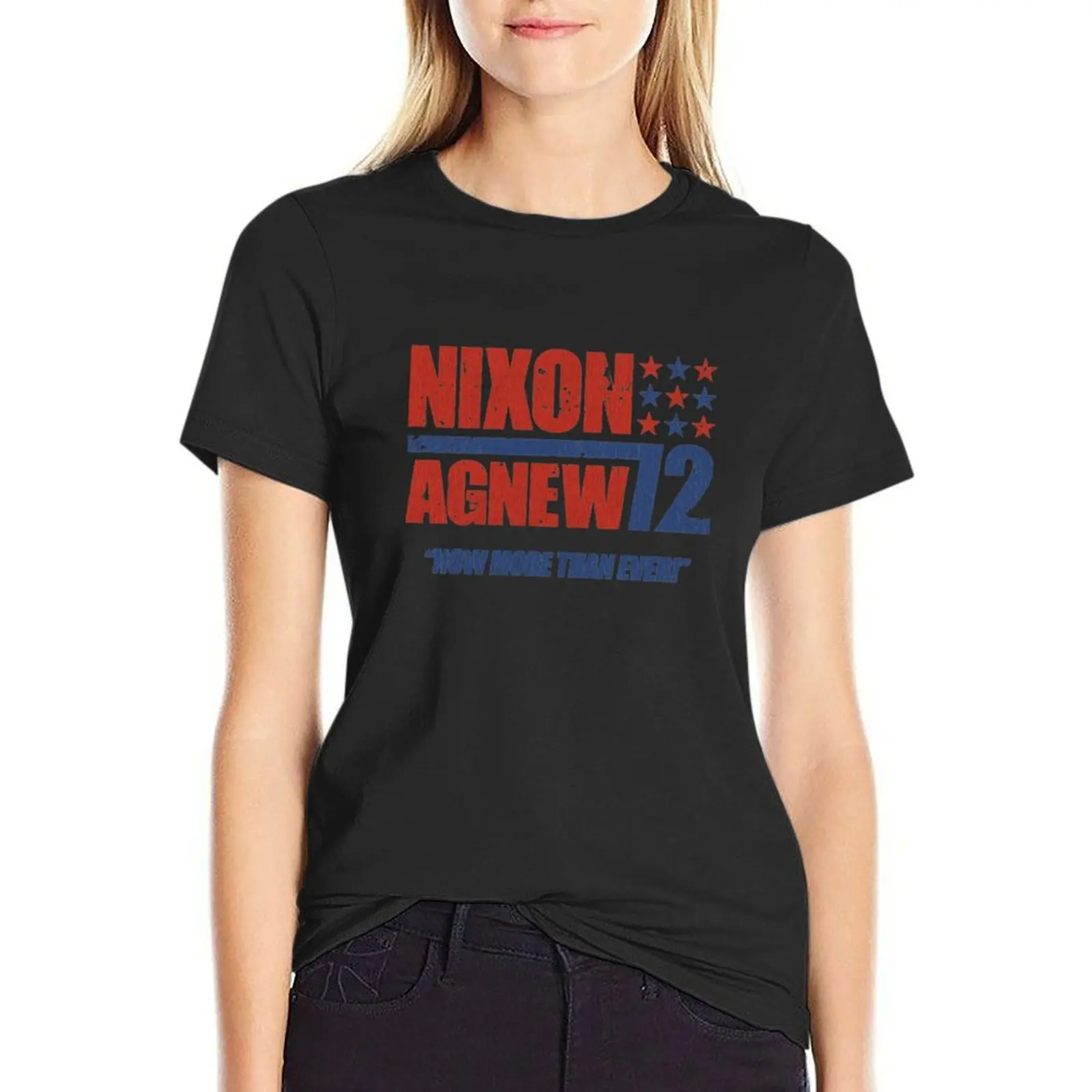 

Nixon Agnew 1972 T-Shirt cute clothes korean fashion shirts graphic tees heavyweights korean Women's clothes