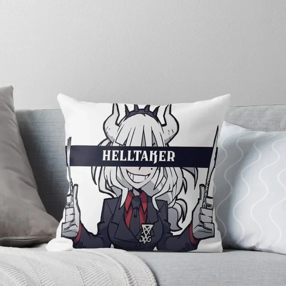 Lucifer Helltaker Shirt/Buttons/More Throw Pillow christmas supplies christmas pillowcases Decorative Cushion pillow
