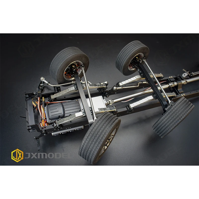 8x4 chassis (specially equipped with JX Rescue Truck 2.0) JXmodel Tamiya tow truck trailer