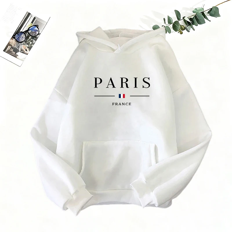 Damen-Trainingsanzug mit Aufdruck, lässiges Sweatshirt, Streetwear, Outdoor-Sportbekleidung, Jogging-Kleidung, Herbst- und Wintermode, Kapuzenpullover, Sportbekleidung. – Detail 14