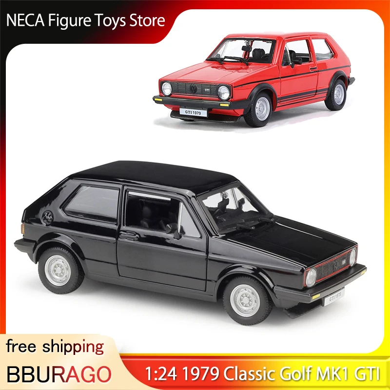 

BBURAGO масштаб 1:24 Golf MK1 GTI литая под давлением модель из сплава классический горячий люк дисплей автомобиль Коллекционная игрушка для мальчиков и энтузиастов