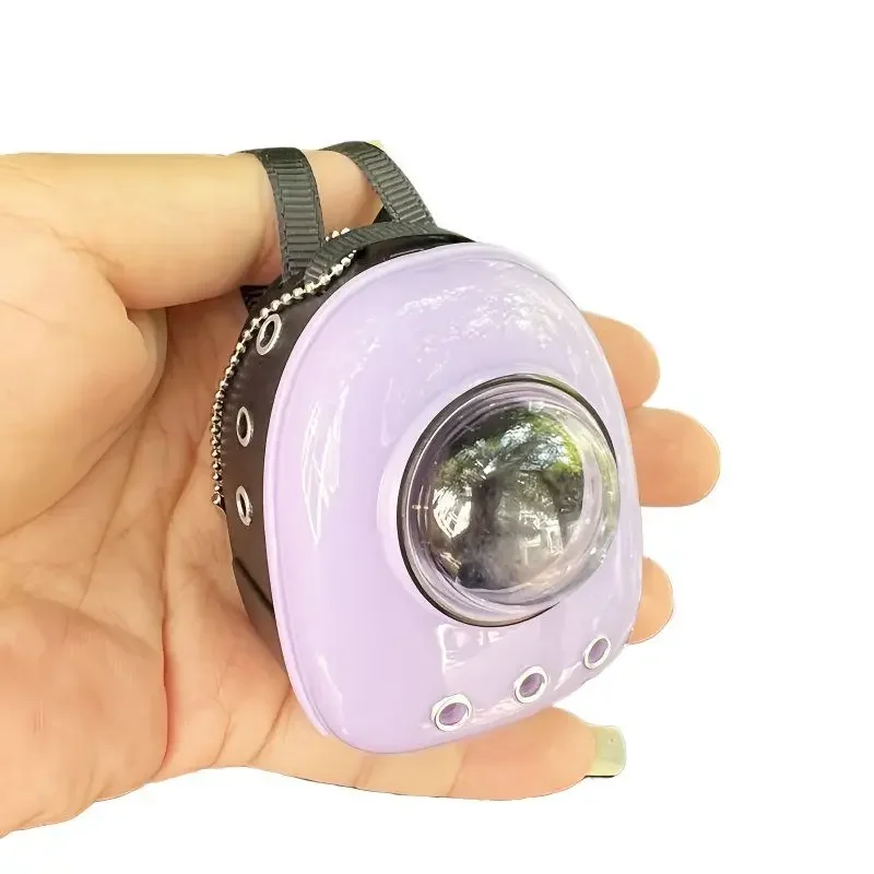 Plecak dla lalek Kawaii - pyłoszczelna torba podróżna, odpowiednia dla lalek o wysokości 15-17 cm, zapinana na zamek, prezent dla fana, prezent na Boże Narodzenie