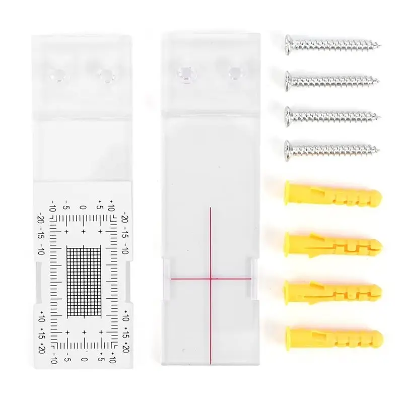 BMBY-Clear Acrylic Crack Gauge - Wall Crack Monitoring Tool