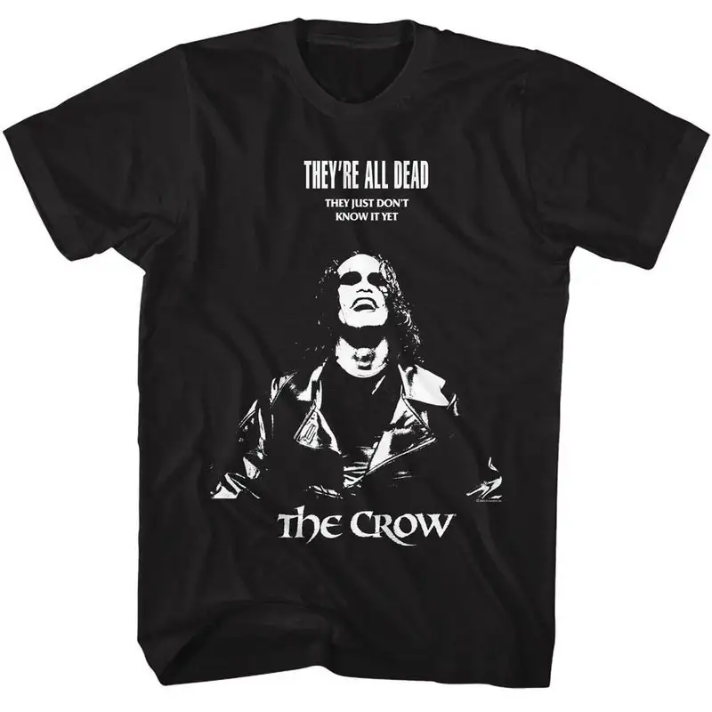 The Crow They're All Dead Black Adult T-Shirt