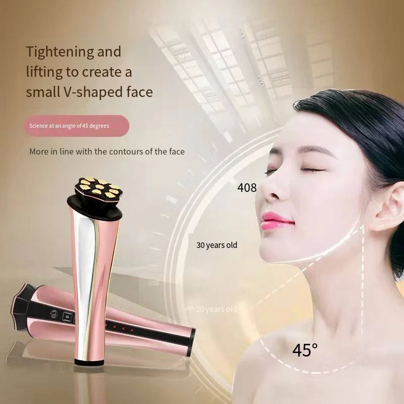 Microcurrent Facial Massager for Lifting and Firming Home Beauty Device to Fade Nasolabial Folds for Import/Export
