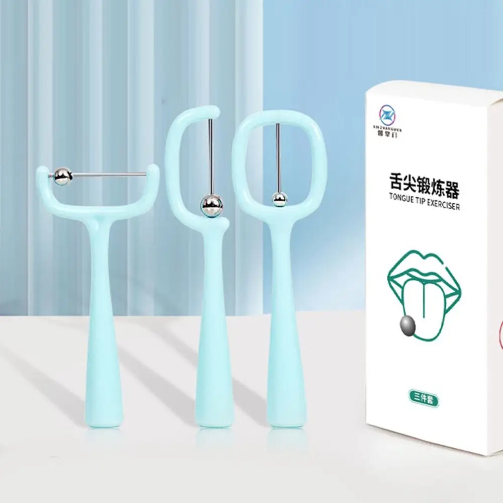 Mouth Exercise Oral Muscle Trainer Lateralization Elevation Tongue Tip Exercise Talk Tool Flexibility Stability