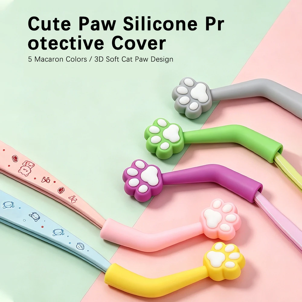 5-Pack Cat Claw Tweezer Protector, Cat Paw Lash Tweezer Cap，Cat Paw Tweezer Sleeve，Effectively Protect Nail Clippers