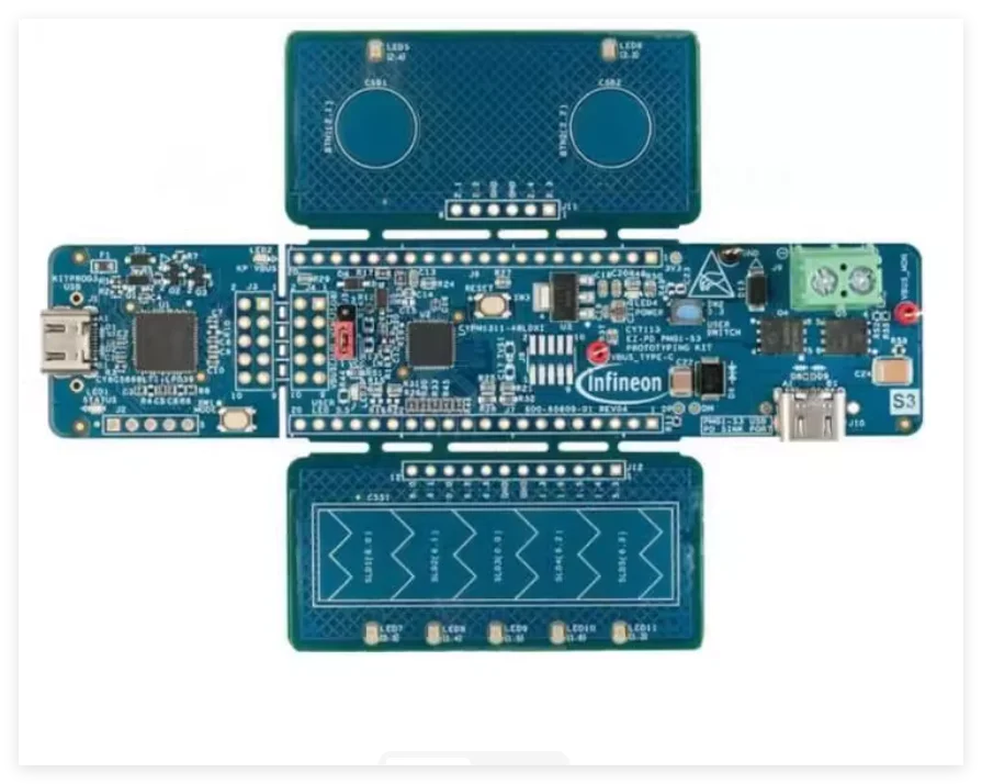 

Spot CY7113 EZ-PD PMG1-S3 development board