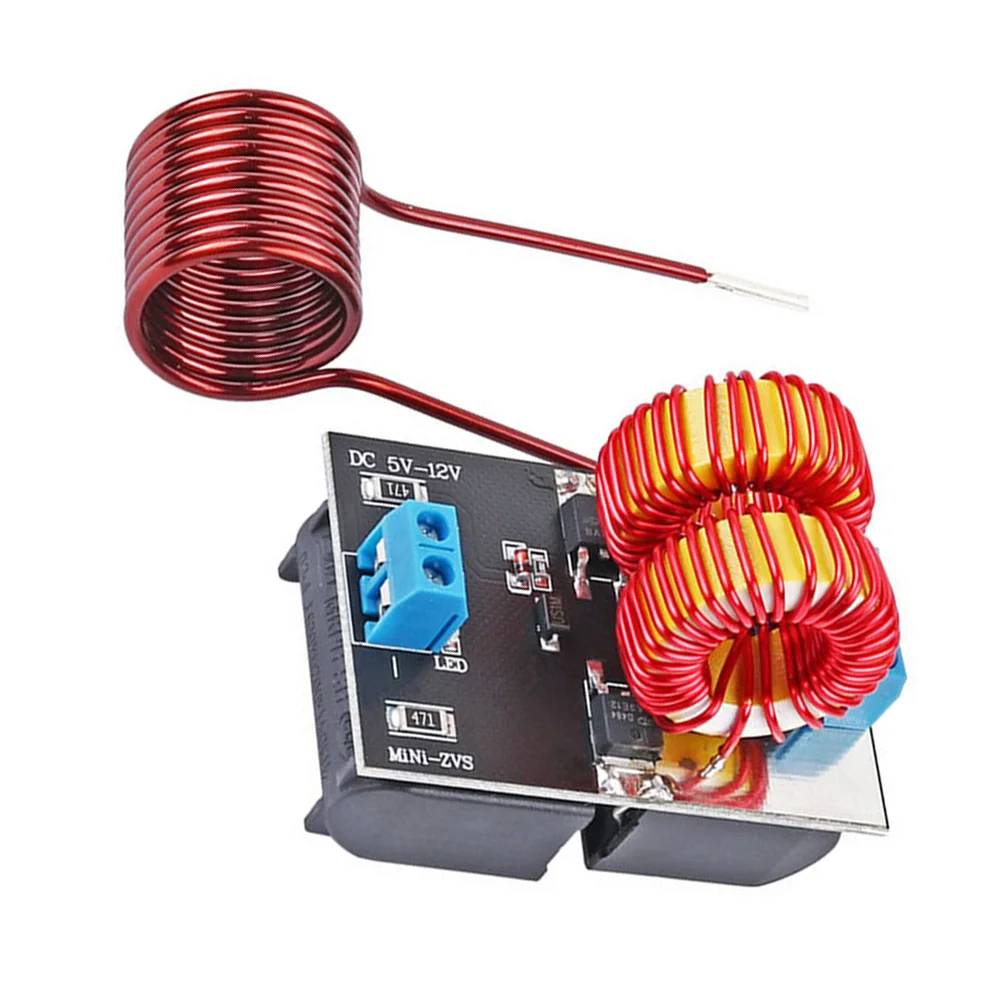 ZVS 120W Mini- Heater Heating Machine DC5-12V  Input Voltage Induction Heater High Frequency Power Supply Module