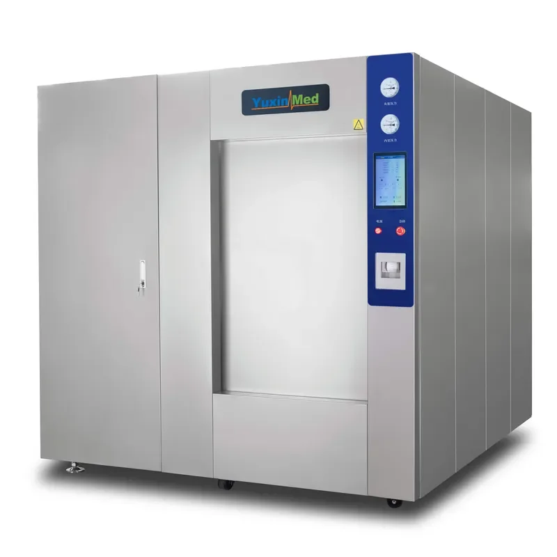 26 HST-1200 Liter Sliding Door Pulsating Vacuum Sterilizer High Temperature Autoclave Sterilizer Instrument Fabric
