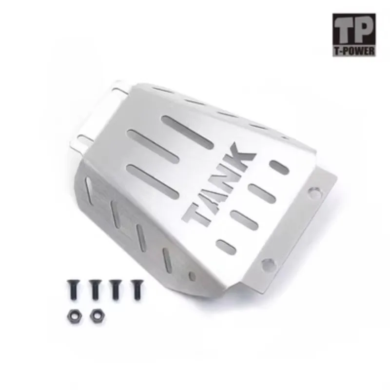 KM Traction Hobby 1/8 Tank300 Crawler Truck V2 Guard Plaat Metalen Armor Chassis Armor Aangepaste Rc Auto Upgrade Accessoires Onderdelen