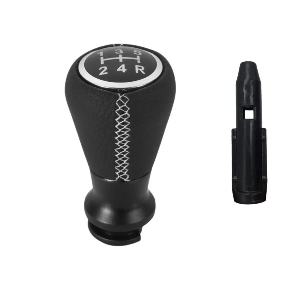 Für Peugeot 207 307 406/Citroen C3 C4 C5 Leder Schaltknauf Hebel Shifter Stick Gamasche Boot Kragen Fall autos Zubehör – Detail 16