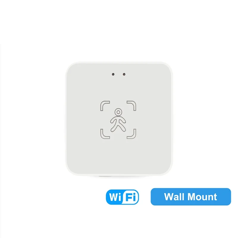 Shoppingstore Smart Human Presence Sensor Luminance/Distance Detection Tuya Smart Life Home Automation For Alexa With Bracket