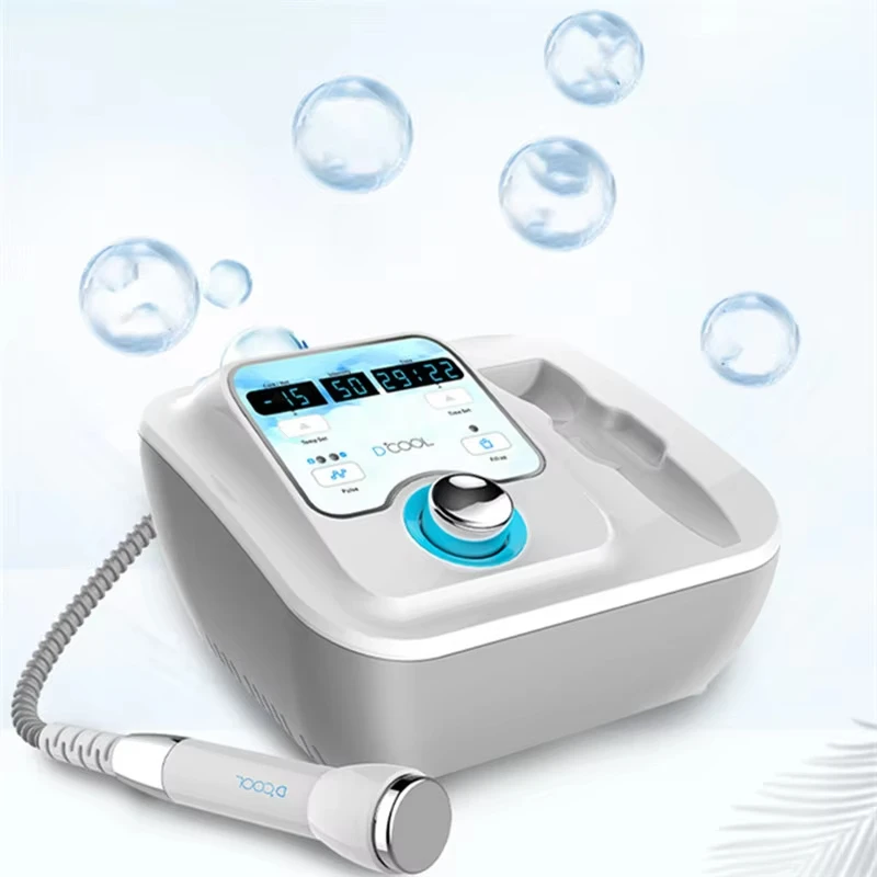 2024 NEW Dcool Portable Cool + Hot + EMS For Skin Tightening Anti Puffiness Facial Electroporation Machine Beauty Device