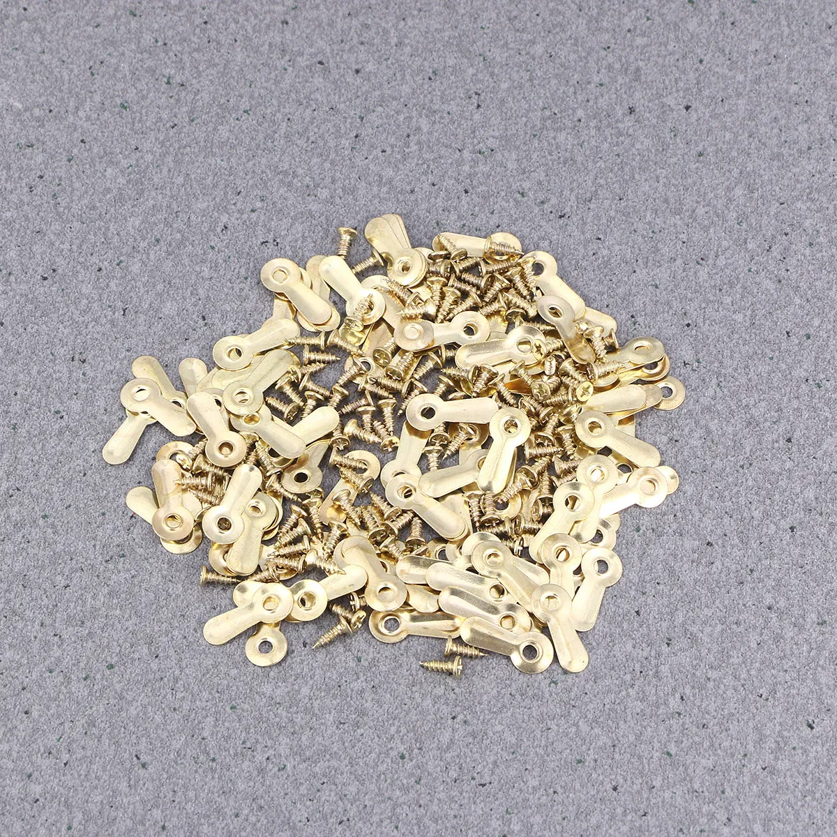 200Pcs Back Plate Screws Photo Frame Accessories Heavy Duty Metal Melon Nails for Hanging Photo Frames Cross Stitch Exhibition