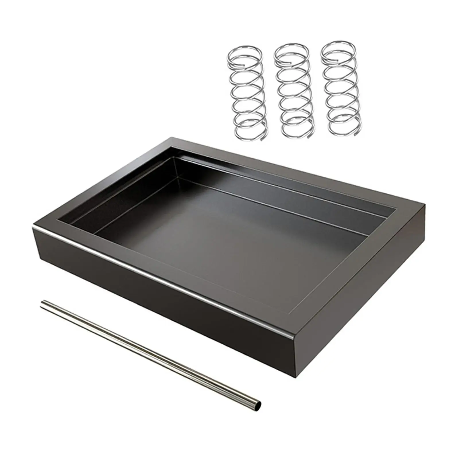 

Low Profile Drip Tray Easy to Install Accessories Replacement Practical Coffee Maker Drip Tray with Spring Coffee Machine Parts