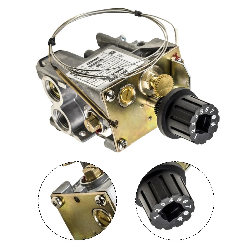 0630545 098237-08 Gas Valve for SIT 630 Eurosit LP Natural Gas Systems in For Astria N Glow and Superior Fireplace Models
