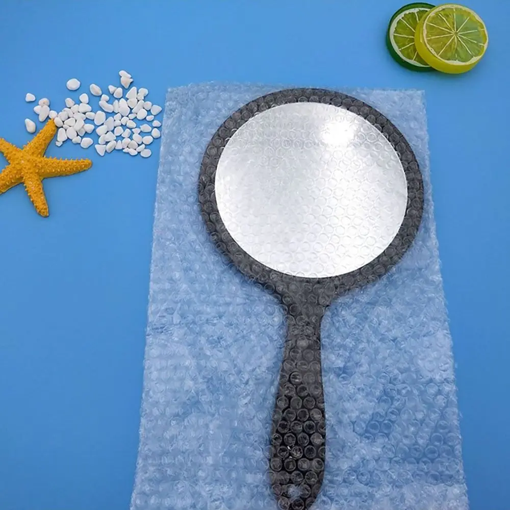 مرآة محمولة متعددة الوظائف، زجاج مكياج مزدوج الجوانب، زجاج أسود محمول باليد في الخارج #1