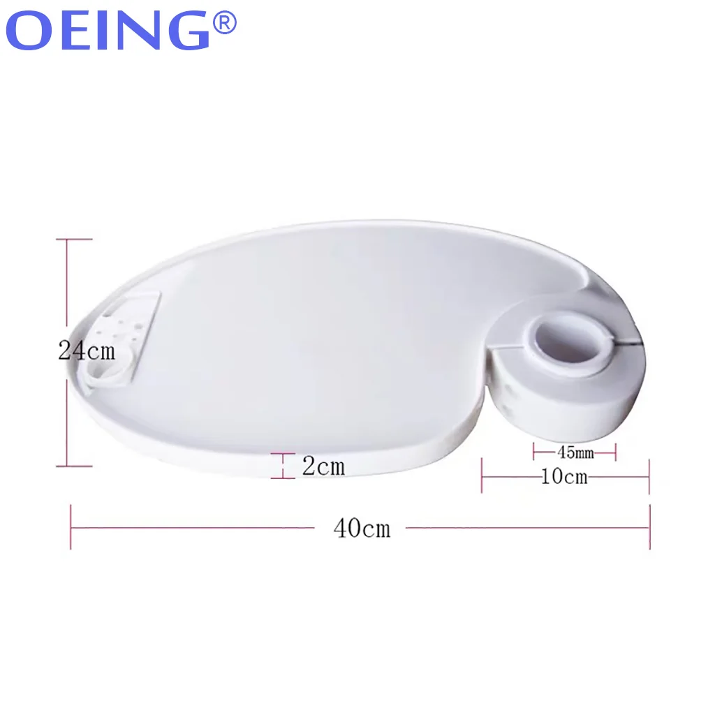 OEING 1PC Adjustable 45/50mm Dental Lab Scaler Tray Rotatable Bracket Dentist Chair Unit Accessories Instrument