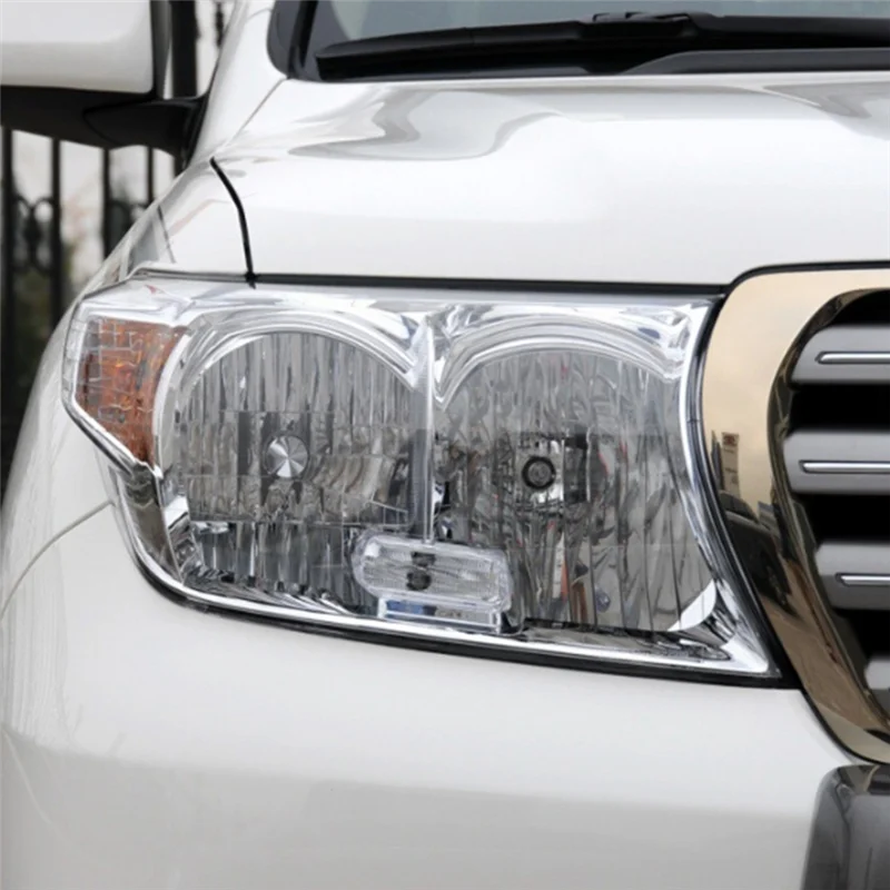 For Toyota Land Cruiser LC200 2008-2012 Right Headlight Shell Lamp Shade Transparent Lens Cover Headlight Cover