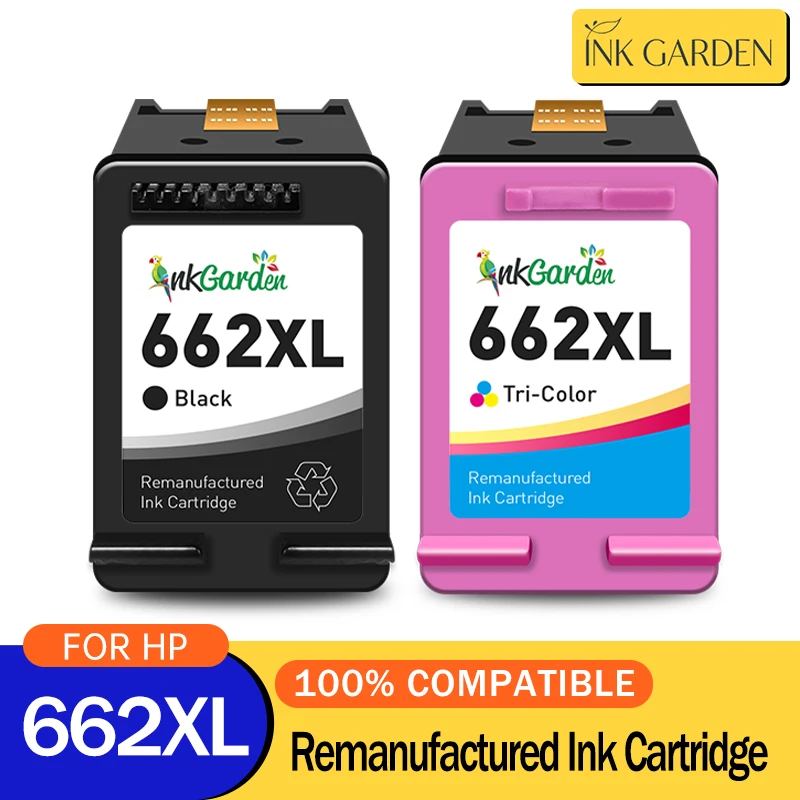 Compatible Ink Cartridge for HP662 662XL for HP 662 Deskjet 1015 1515 2515 2545 2645 3545 4510 4515 4516 4518 Printer