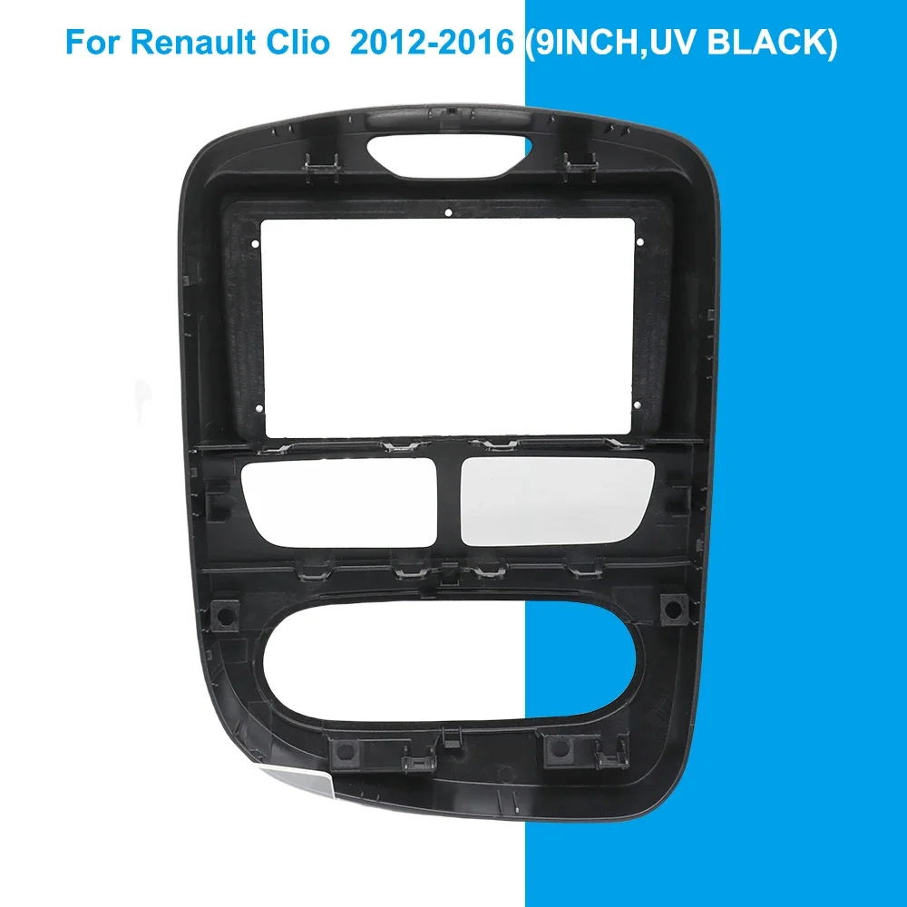 9 Inch Car GPS Radio DVD Panel Mount Frame For Renault Clio 4 2012-2021 Canbus Box Decoder Android Radio Audio Dash Fitting