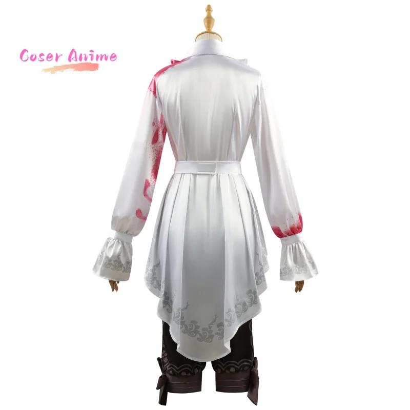 أزياء تنكرية للعبة الهوية على شكل حرف V أزياء هنتر جوزيف ديسولنييه للحفلات الأساسية ذات التصميم الحصري للبشرة