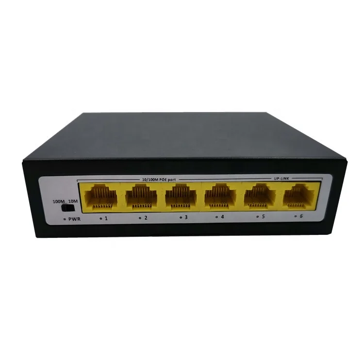 

Hot Selling Cheaper Factory Price 4 Port Ethernet Switch 100Mbps PoE Network Switch