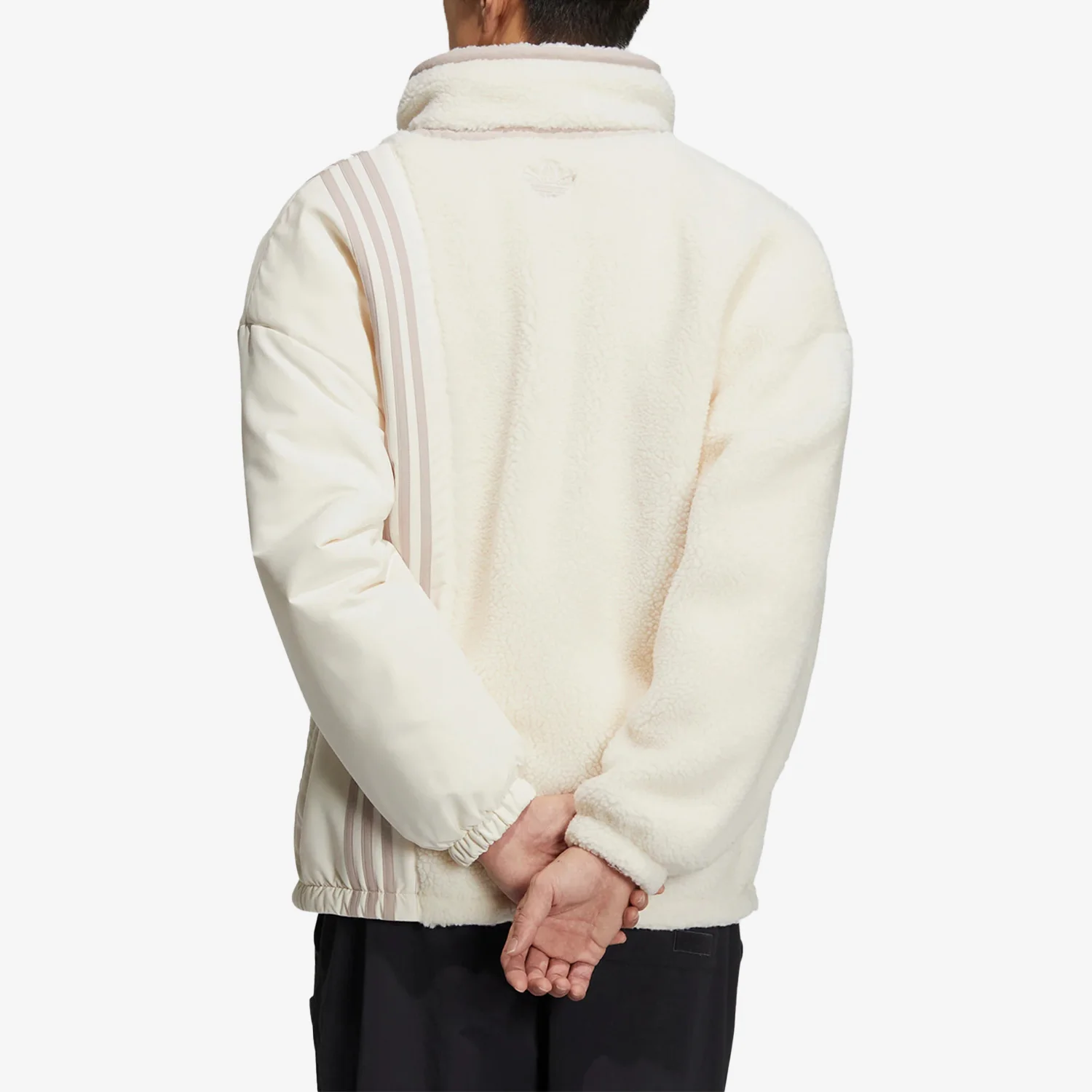 Adidas genuine Originals Unisex Retro Casual Faux Shearling Jacket HY7234