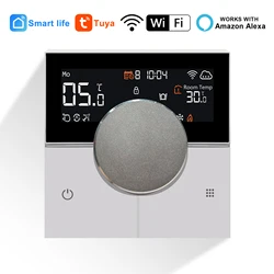 Tuya Smart Home Thermostat Water Electric Warm Floor Heating Gas Boiler WiFi Temperature Remote Controller with Google Alexa