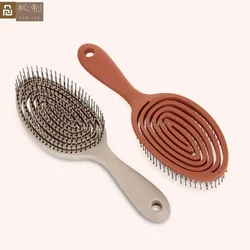 Youpin Xinzhi 편안한 탄성 마사지 빗, 휴대용 헤어 브러시, 마사지 브러시, 매직 브러시, 남성 및 여성용 머리 빗