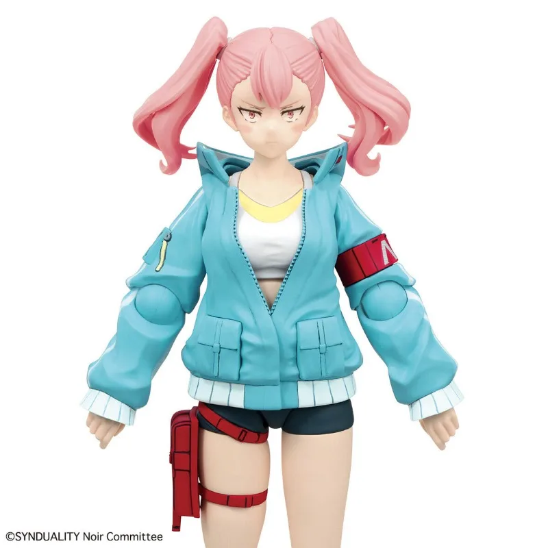 Bandai Original Genuine Synduality Noir Ellie Figure-rise Standard Kawaii Anime Girl Assembly Model Action Figures Toys Gift