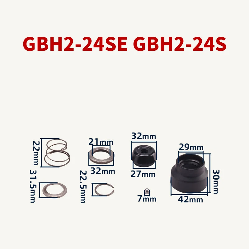 

Hammer Collet Bushing Accessories for Bosch GBH2-24SE GBH2-24S Hammer Impact Drill Collet Bushing Replacement