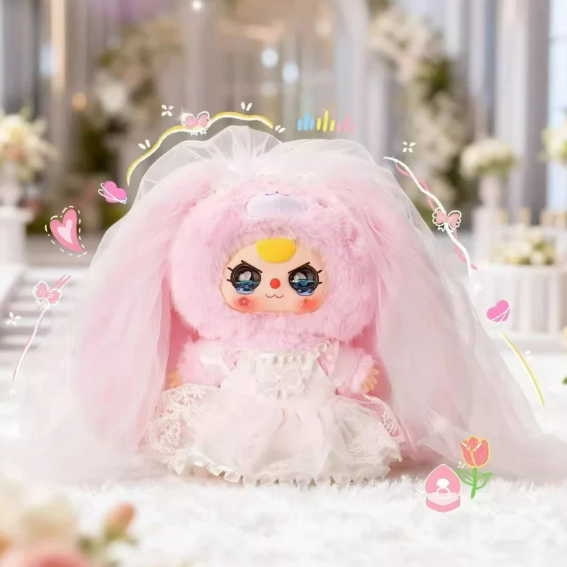 [신상품] 공식 정품 베이비 쓰리 400% 로맨틱 웨딩 시리즈 블라인드 박스 중국 및 서양 문화 플러시 인형 타이드 플레이 선물