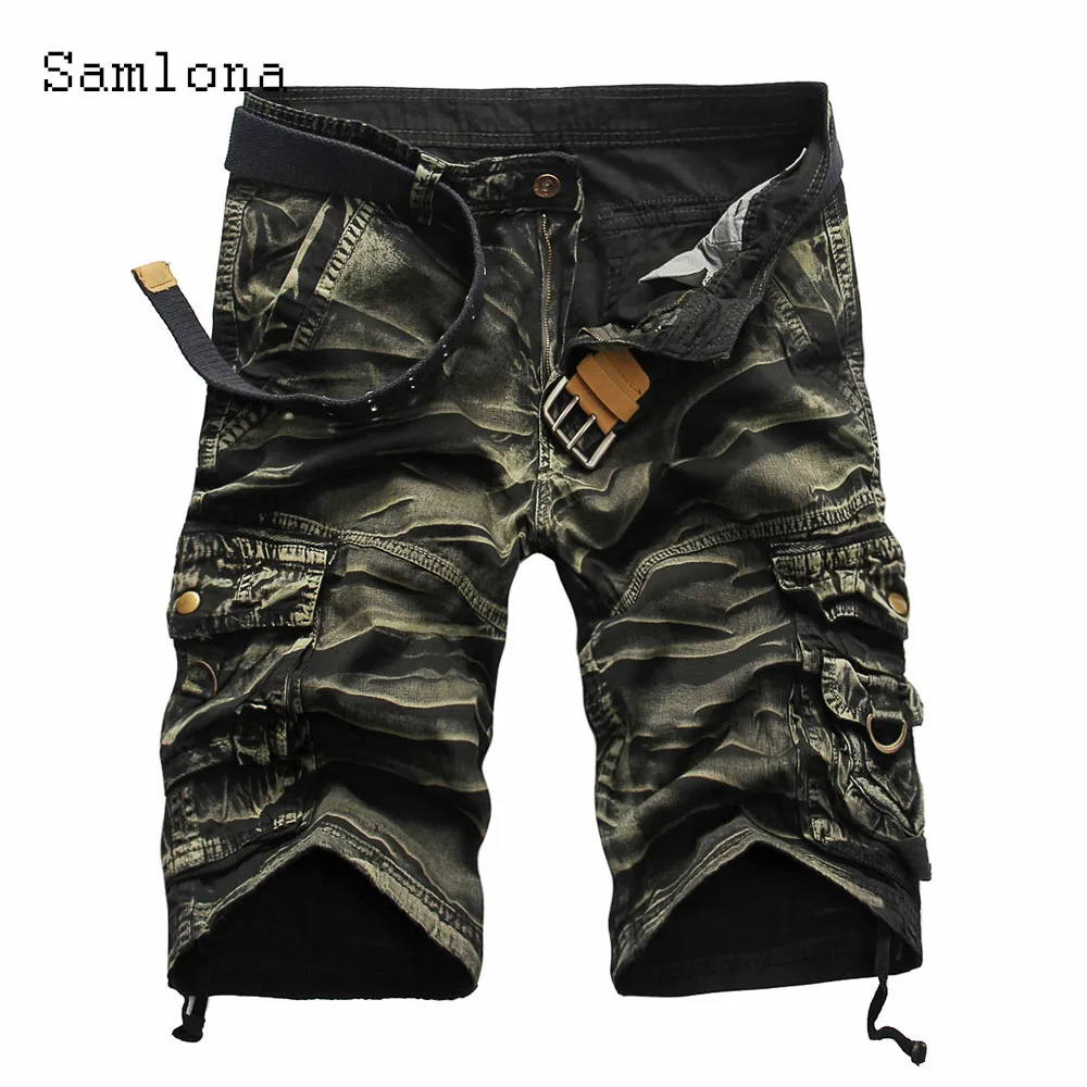 2023 Stylish simplicity Men Fashion Camouflage Shorts Men Half Bottom New Summer Casual All-match Classic Simple Beach Shorts