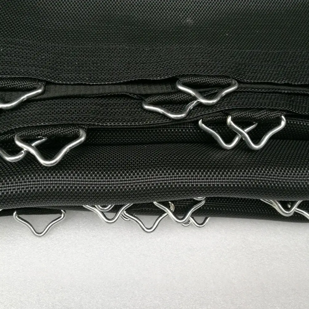 22Pcs High-Strength Trampoline Triangle Buckles Metal Triangle Rings Versatile V-Shaped Rings for Trampoline Jumping Cloth