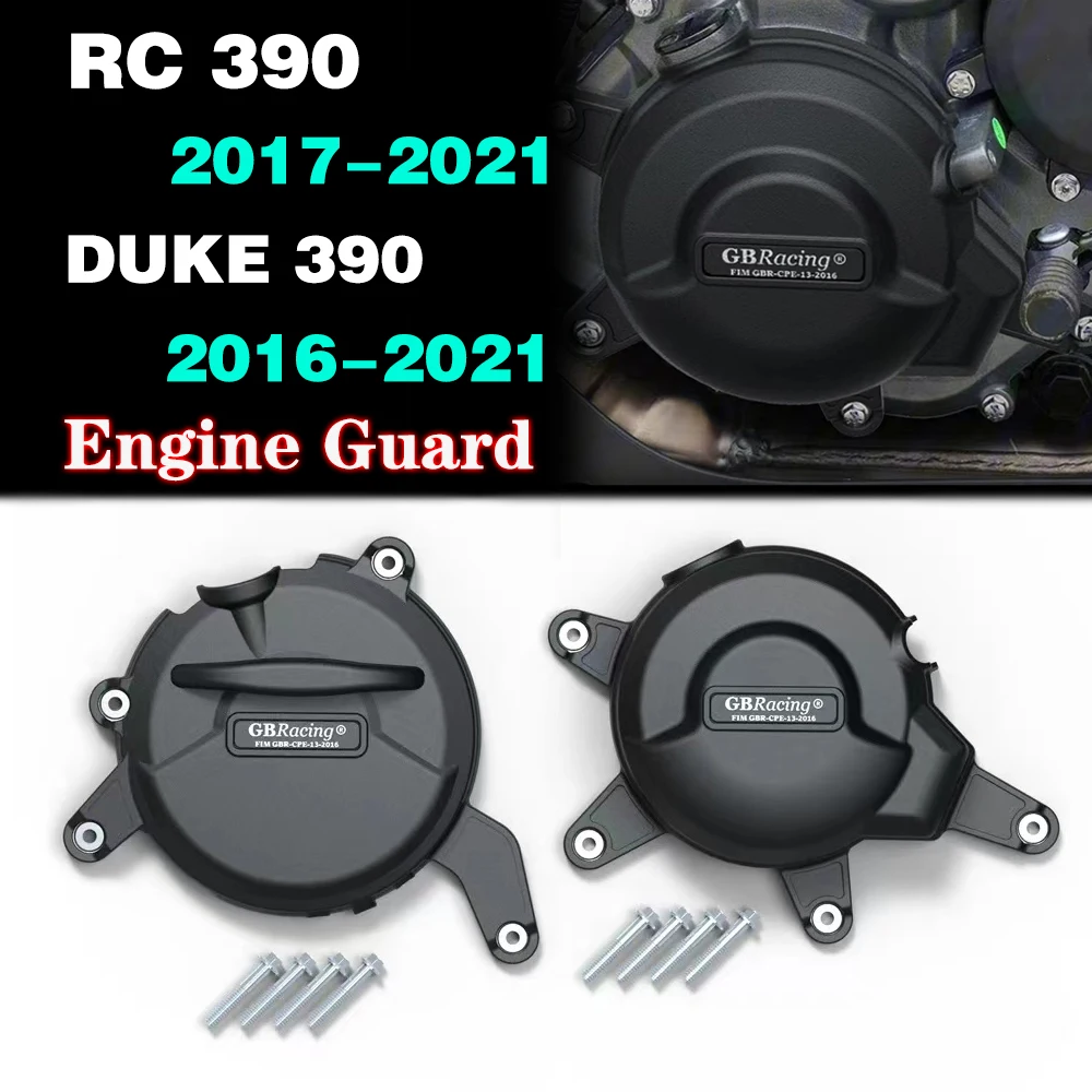 For KTM RC 390 2017 2018 2019 2020 2021 DUKE 390 2016 2017 2018 2019 2020 2021For GBRacing Engine Protection Cover